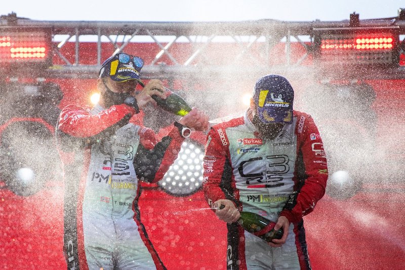 WRC, Rally di Monza, Citroen campione del mondo nel WRC2 con Ostberg WRC, Rally di Monza, Citroen campione del mondo nel WRC2 con Ostberg