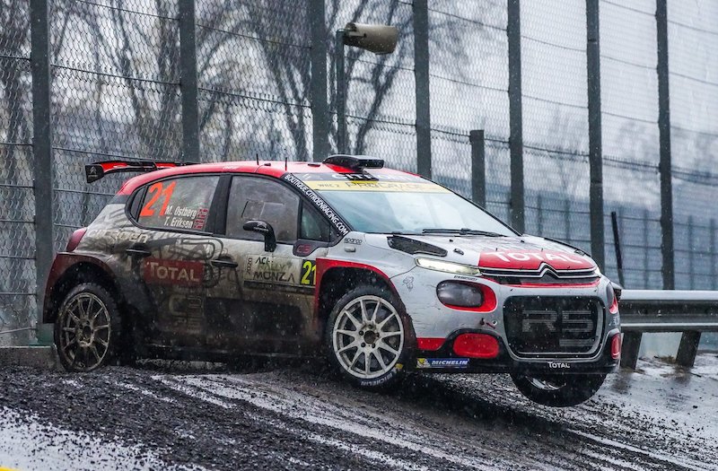 WRC, Rally di Monza, Citroen campione del mondo nel WRC2 con Ostberg WRC, Rally di Monza, Citroen campione del mondo nel WRC2 con Ostberg