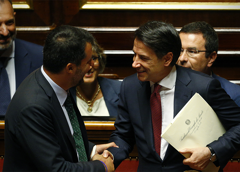 Processo Gregoretti, Salvini torna a Catania (stavolta con Conte) Processo Gregoretti, Salvini torna a Catania (stavolta con Conte)