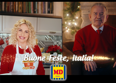 Gli auguri di MD all’Italia con il sorriso rassicurante di Antonella Clerici.