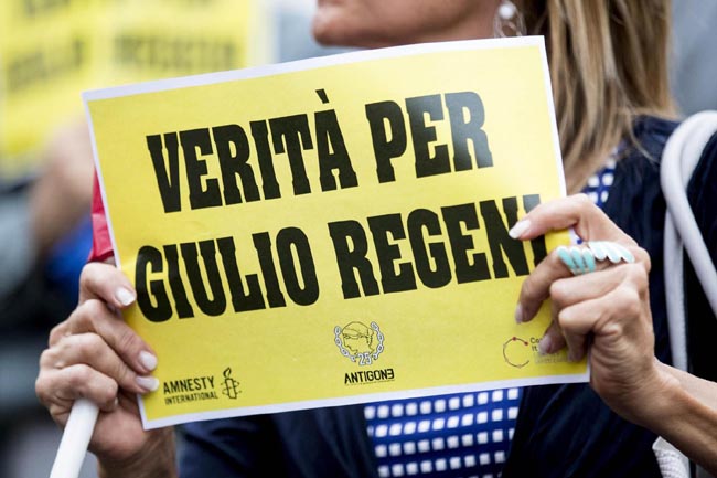 Regeni, 4 ‘007’ egiziani verso processo. Teste:”Vidi Giulio con segni tortura” Regeni, 4 ‘007’ egiziani verso processo. Teste:”Vidi Giulio con segni tortura”