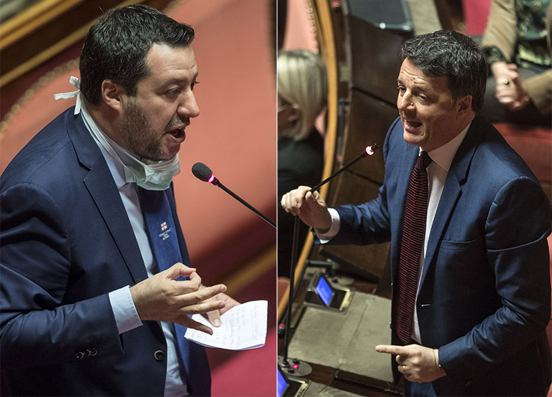 I due Matteo mai così simili ma stavolta a rimetterci è Conte I due Matteo mai così simili ma stavolta a rimetterci è Conte