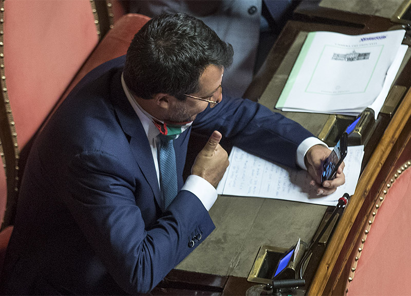 Salvini: “Governo centrodestra? Alla Camera avrebbe i numeri” Salvini: “Governo centrodestra? Alla Camera avrebbe i numeri”