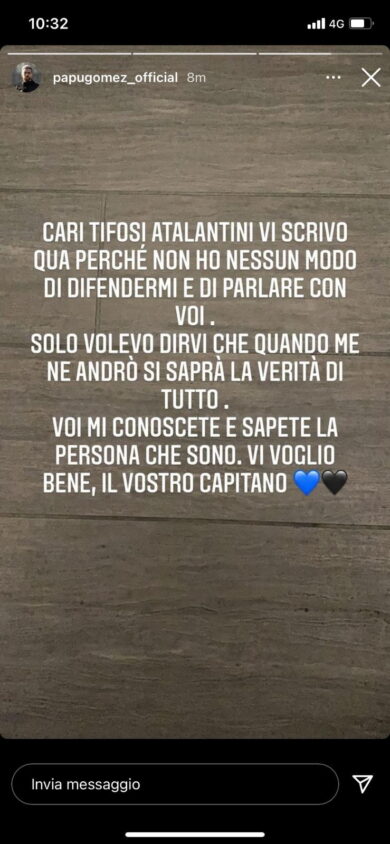 Atalanta, Papu Gomez si sfoga: “Quando andrò via saprete tutto…”