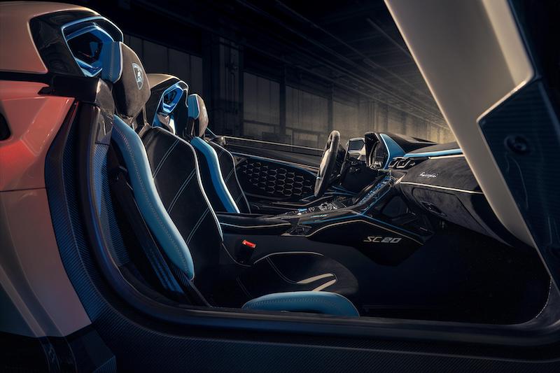 Lamborghini Squadra Corse presenta la SC20. in esemplare unico Lamborghini Squadra Corse presenta la SC20. in esemplare unico