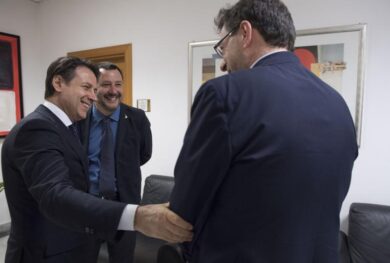 Lega, Giorgetti:”Conte sta per cadere. Ma niente Cdx al governo, non è pronto”
