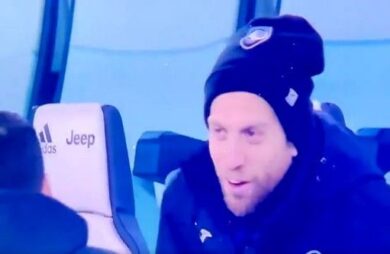 Juventus-Atalanta 1-1, bufera social sul Papu Gomez: canta l’inno della Juve