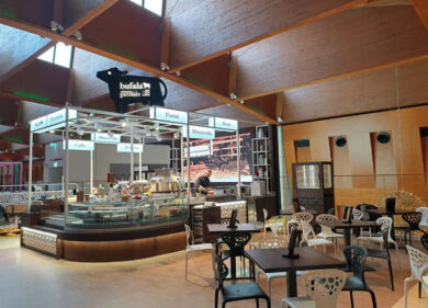 Fattorie Garofalo: shop, food e lounge: tutto questo a I Gigli “bufala”