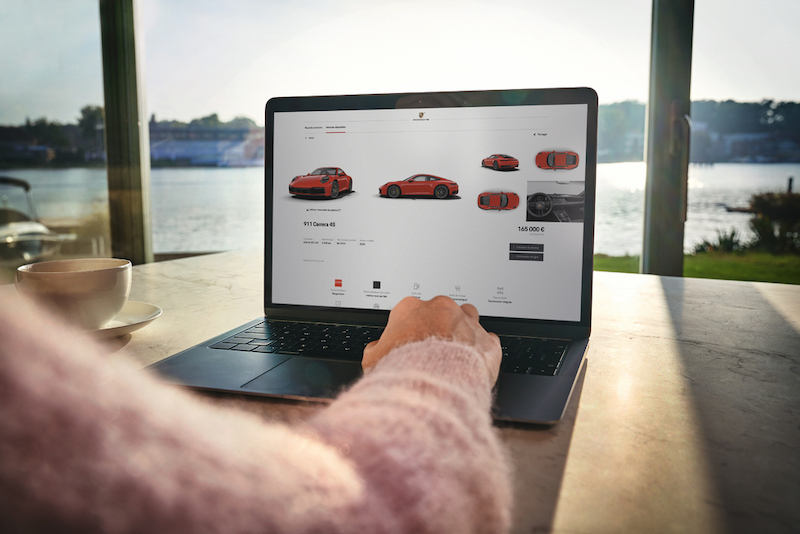 Porsche lancia la vendita on line in tutta Europa Porsche lancia la vendita on line in tutta Europa