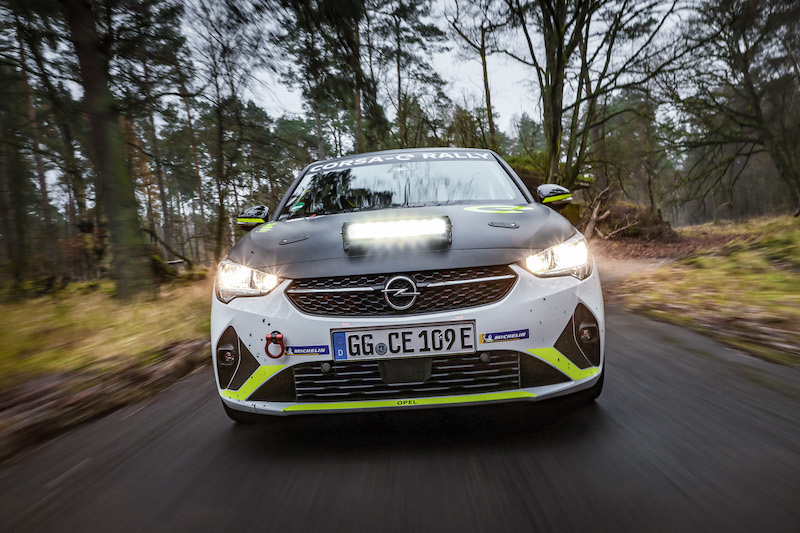 Si accendono i riflettori sull’ ADAC Opel e-Rally Cup Si accendono i riflettori sull’ ADAC Opel e-Rally Cup