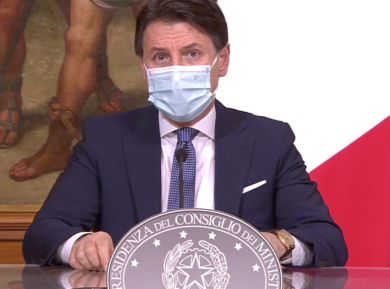 Ascolti tv, Conte in prime time fa volare Tg1, Palombelli e Tg La7 di Mentana