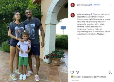 Satta-Boateng, il divorzio è ufficiale