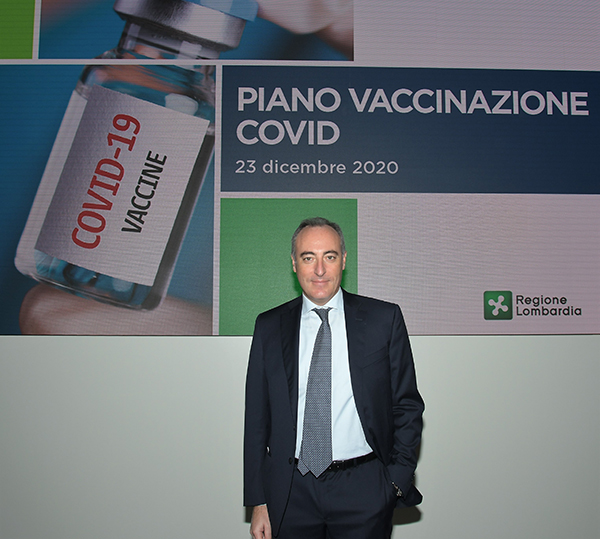 COVID -19 V- Day presentato il programma di vaccinazione da Regione Lombardia COVID -19 V- Day presentato il programma di vaccinazione da Regione Lombardia