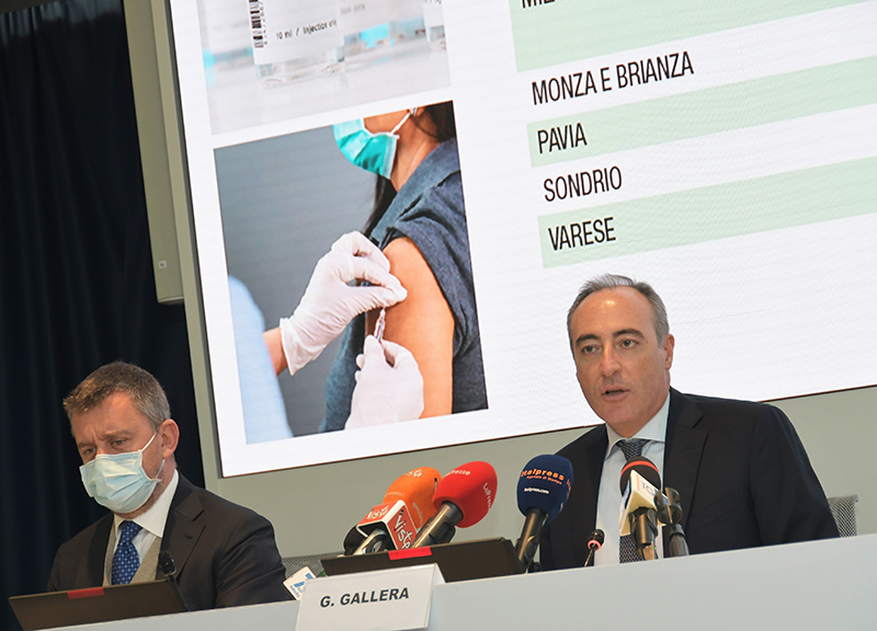 COVID -19 V- Day presentato il programma di vaccinazione da Regione Lombardia COVID -19 V- Day presentato il programma di vaccinazione da Regione Lombardia