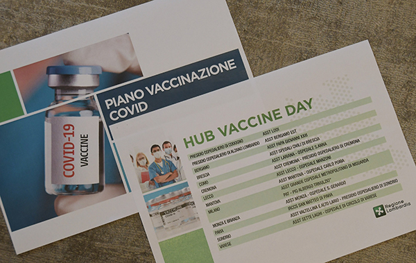 COVID -19 V- Day presentato il programma di vaccinazione da Regione Lombardia COVID -19 V- Day presentato il programma di vaccinazione da Regione Lombardia