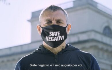 Vieri testimonial per rispetto delle regole anti Covid a Capodanno