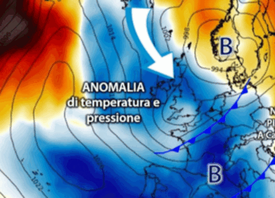 Meteo Capodanno, evento estremo al Polo Nord. Le conseguenze sull’Italia