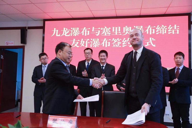 Italia-Cina: gemellaggio tra cascate chiude il 50esimo delle relazioni