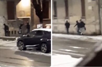 Divelta targa dedicata a Peppino Impastato in zona Lambrate