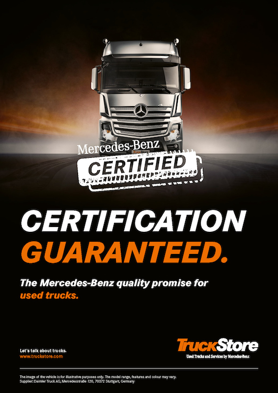 Mercedes-Benz Trucks presenta ‘Mercedes-Benz Certified’ Mercedes-Benz Trucks presenta ‘Mercedes-Benz Certified’