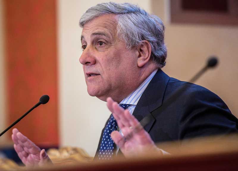 Governo: Tajani, dal centrodestra nessun soccorso a Conte Governo: Tajani, dal centrodestra nessun soccorso a Conte
