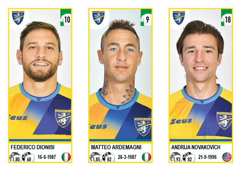 644 Dionisi Ardemagni Novakovich Frosinone Calciatori 2021 644 Dionisi Ardemagni Novakovich Frosinone Calciatori 2021