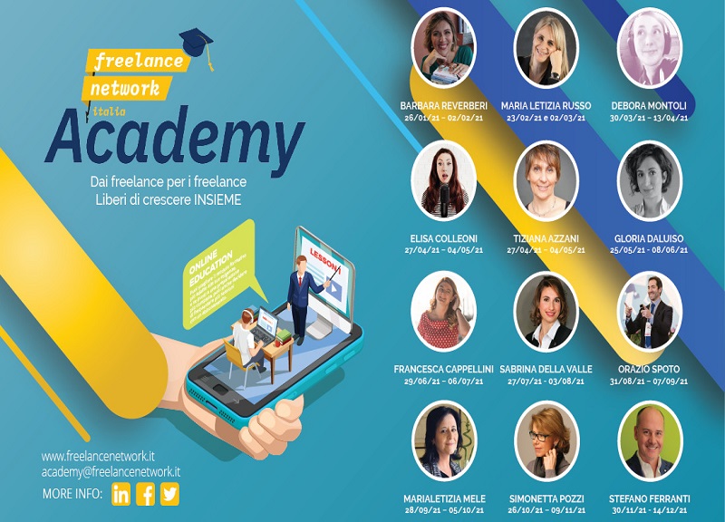Comunicazione e libero professionismo: nasce Freelance Network Academy Comunicazione e libero professionismo: nasce Freelance Network Academy