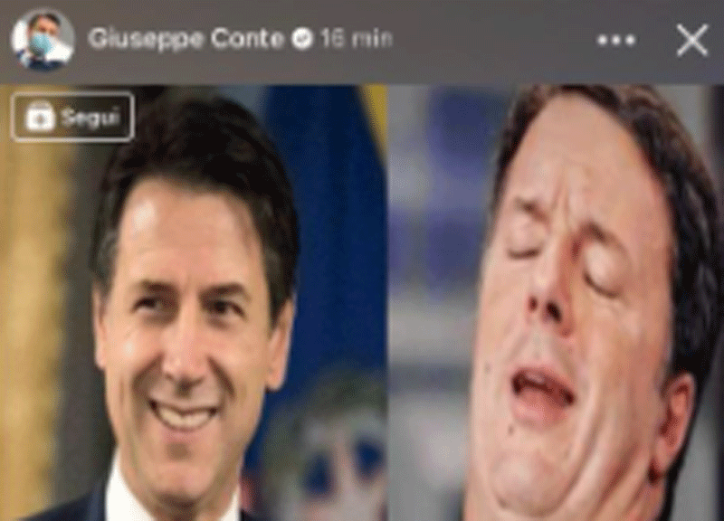 Galleria foto 'Iv: voto? Bluff di Conte-Zingaretti. Mezzo Pd apre a un altro premier' - foto 1