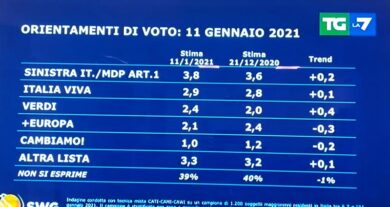 Sondaggi, Pd di Zingaretti crolla, Giorgia Meloni vicina. Salvini-Berlusconi..