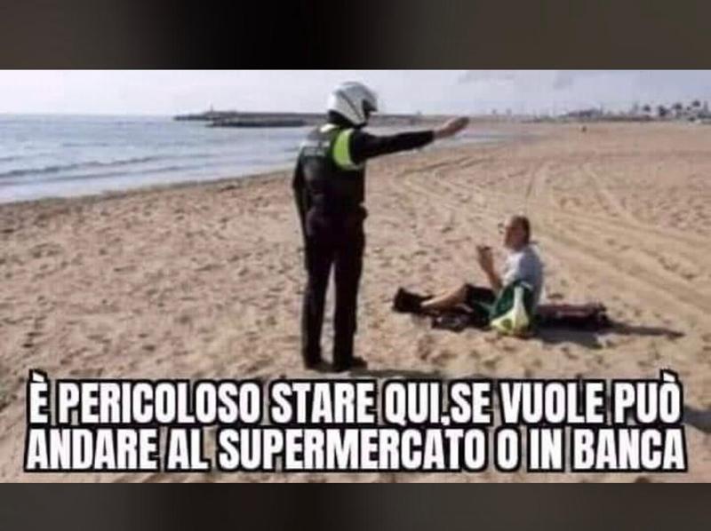 Coronavirus vissuto con ironia: Peppone e la Lombardia in zona rossa. Gallery