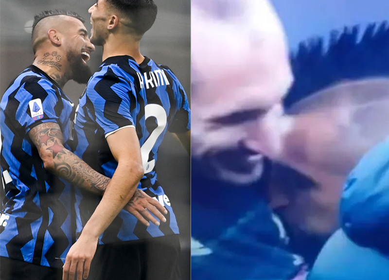 Inter-Juventus 2-0, Vidal: “Bacio allo stemma Juve? No era per Chiellini” Inter-Juventus 2-0, Vidal: “Bacio allo stemma Juve? No era per Chiellini”