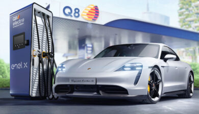 Porsche Italia, Q8 e Enel X nasce  la rete di ricarica ultrafast