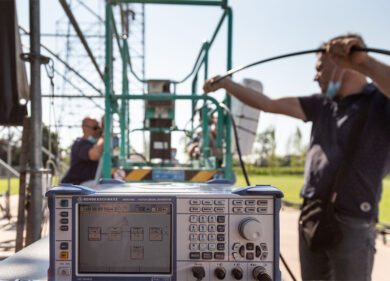 Cellnex, test sull’immunità elettromagnetica con il polo audio-tech Rcf