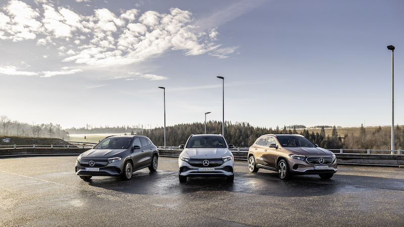 Mercedes entra nel mondo full electric con la EQA