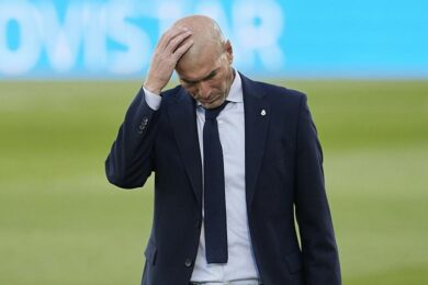 Zidane, Covid e rischio esonero. Periodo nero per l’allenatore del Real Madrid