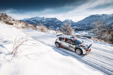 WRC, Rally di Montecarlo,  La C3 di Camilli entra in top 10