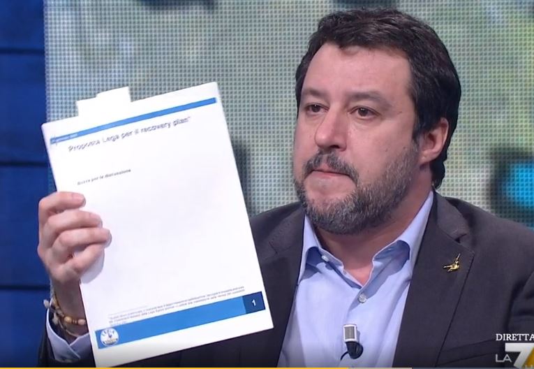 Salvini-Floris, nuovo botta e risposta: “Recovery bocciato”, “Ma…”. VIDEO Salvini-Floris, nuovo botta e risposta: “Recovery bocciato”, “Ma…”. VIDEO