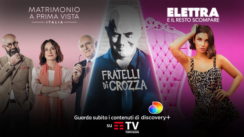 Tim rafforza l’offerta on demand. I contenuti Discovery+ sbarcano su TimVision Tim rafforza l’offerta on demand. I contenuti Discovery+ sbarcano su TimVision