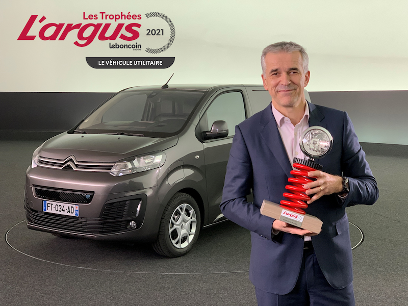Citroën ë-Jumpy si aggiudica  il Trofeo «Veicolo commerciale dell’Anno 2021″
