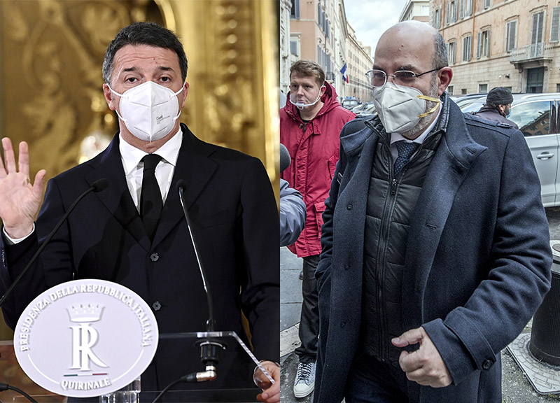 Il M5S arriva diviso da Mattarella. Paletti, ma niente veto su Renzi Il M5S arriva diviso da Mattarella. Paletti, ma niente veto su Renzi