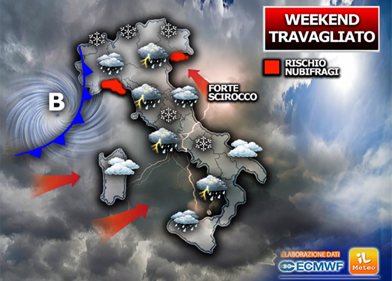 Previsioni meteo NEVE WEEKEND: attenzione! Nevicate più intense del previsto Previsioni meteo NEVE WEEKEND: attenzione! Nevicate più intense del previsto