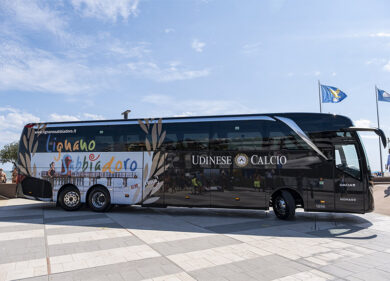 La costa del Friuli Venezia Giulia in campo con i bianconeri dell’Udinese