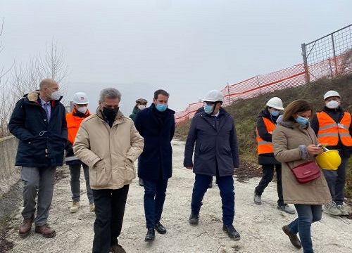 Prolungamento M1, sopralluogo di Granelli a Cinisello e Sesto Prolungamento M1, sopralluogo di Granelli a Cinisello e Sesto