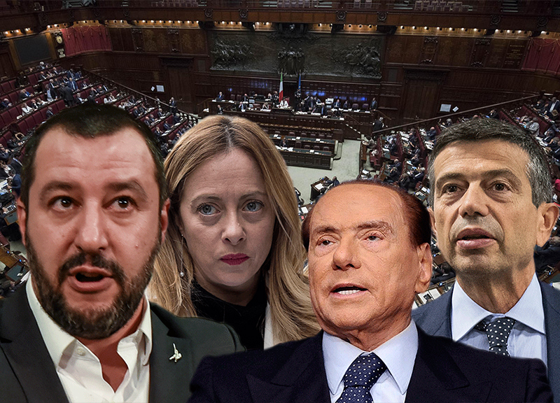 Il drago Draghi agita il centrodestra Il drago Draghi agita il centrodestra