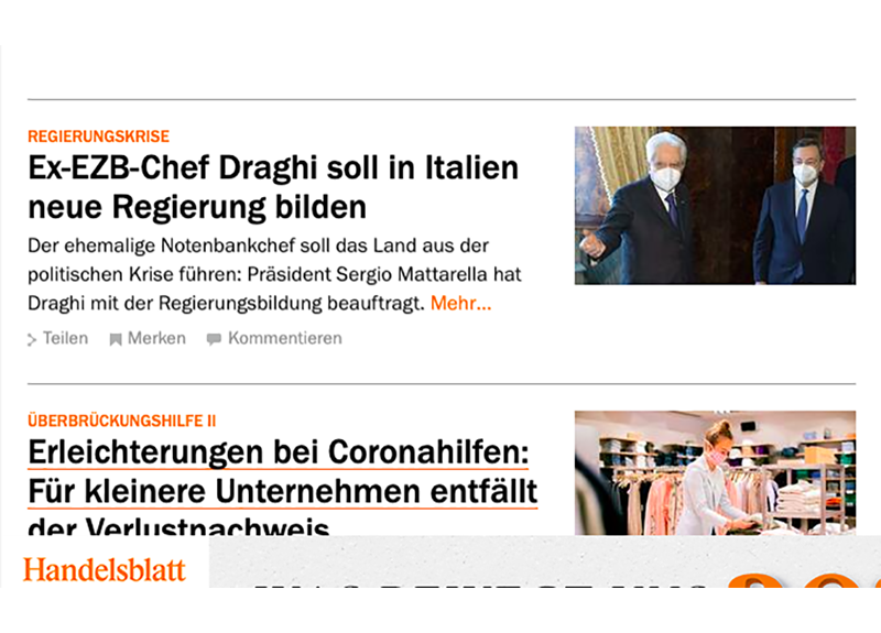 Draghi in prima sui media “ecofin”. Super Mario pronto per la leadership Ue Draghi in prima sui media “ecofin”. Super Mario pronto per la leadership Ue