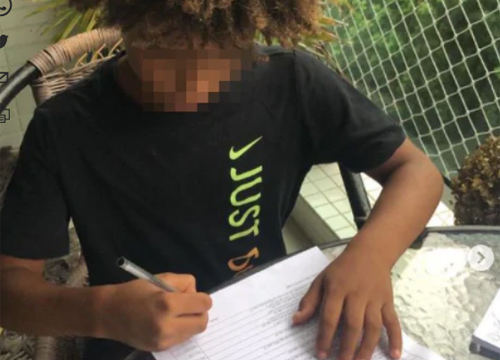 Kauan Basile, il baby fenomeno che ha superato Messi-Neymar e stregato Nike Kauan Basile, il baby fenomeno che ha superato Messi-Neymar e stregato Nike