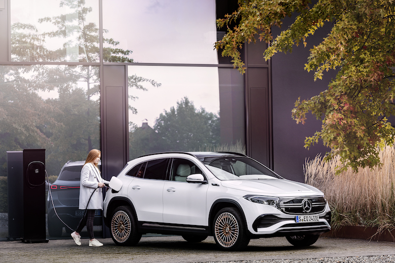 Mercedes EQA, svelate le sei versioni per il mercato italiano