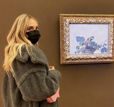 Chiara Ferragni visita in anteprima la Pinacoteca Ambrosiana