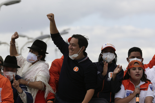 Ecuador al voto: la sinistra correista di Arauz è la favorita Ecuador al voto: la sinistra correista di Arauz è la favorita