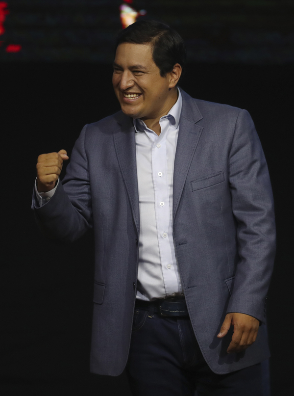 Elezioni Ecuador, Arauz al ballottaggio: pareggio tra gli altri sfidanti